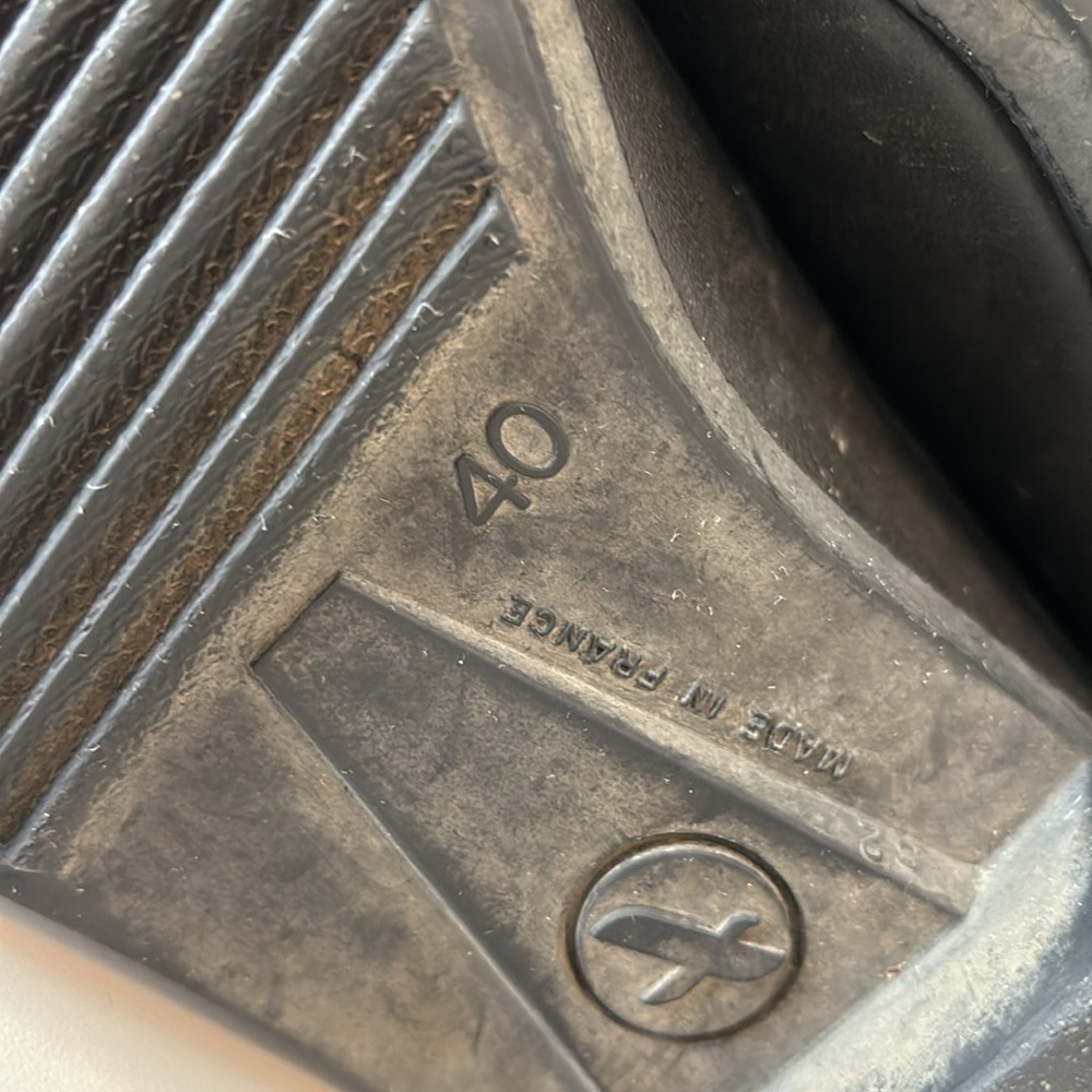 Aigle Miss Juliette Bottillon lace up rain boots in black size 40 - Picture 6 of 11